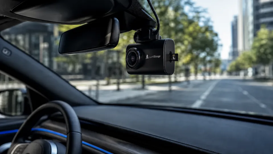Cámara para automóvil con ranura para tarjeta microSD
